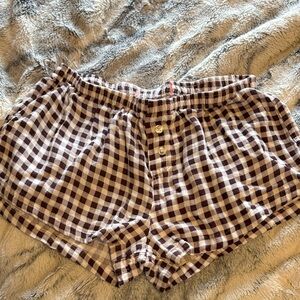 Plaid Women's Shorts